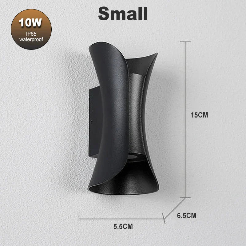 Decorbites™ LED Wasserdichte Wandlampe 10W Modern Luxuriöses Innen- und Außenleuchte