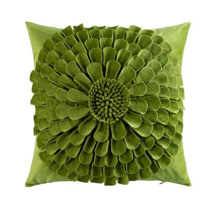Decorbites™ Handgefertigtes Blumen-Kissenbezug - Elegante Heimdekoration Kissen