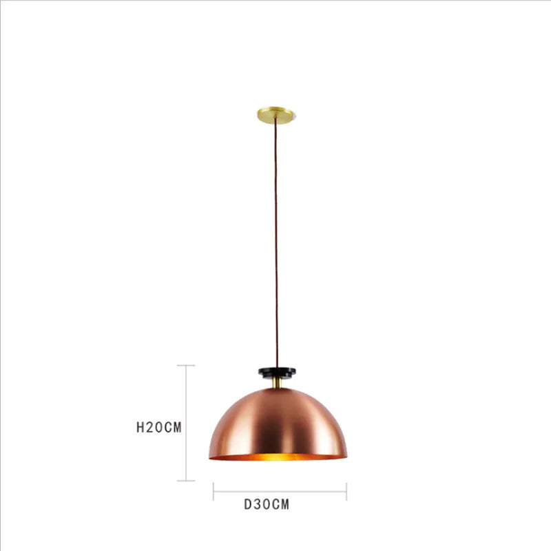 Decorbites™ Industrielle Metall-Hängeleuchte mit einstellbarer Höhe für Küchen- und Esszimmer-Dekoration