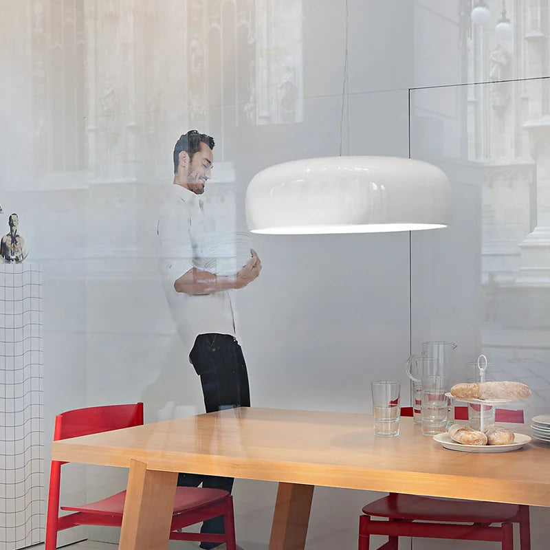 Black Round Nordic Pendant Light