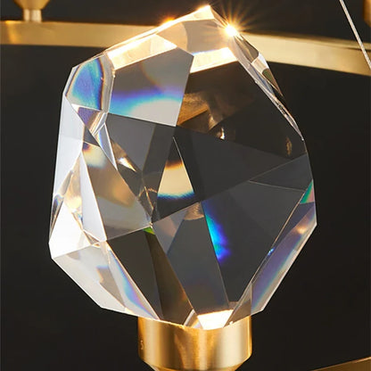 DecorBites™ Crystal LED Pendant Lights: Elegant Lighting Solution for Home Decor