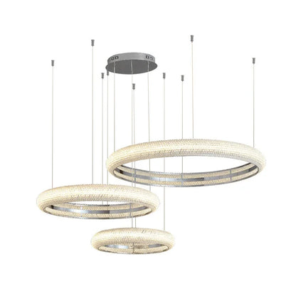 Decorbites™ Elegante Chrom-Kristall-Lüster für Esszimmer Wohnzimmer Schlafzimmer Flur