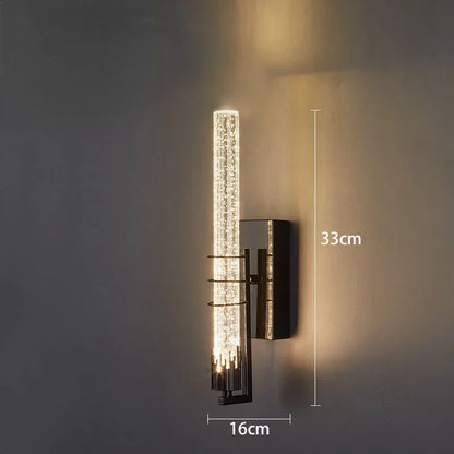 Decorbites™ Kristall-Wandleuchte: Moderne LED-Langlampen für Schlafzimmer, Wohnzimmer und Treppen