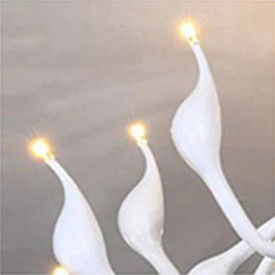 Decorbites™ Eisen-Schwan-Hängeleuchte | Nordische LED-Kronleuchter für die Hausdekoration