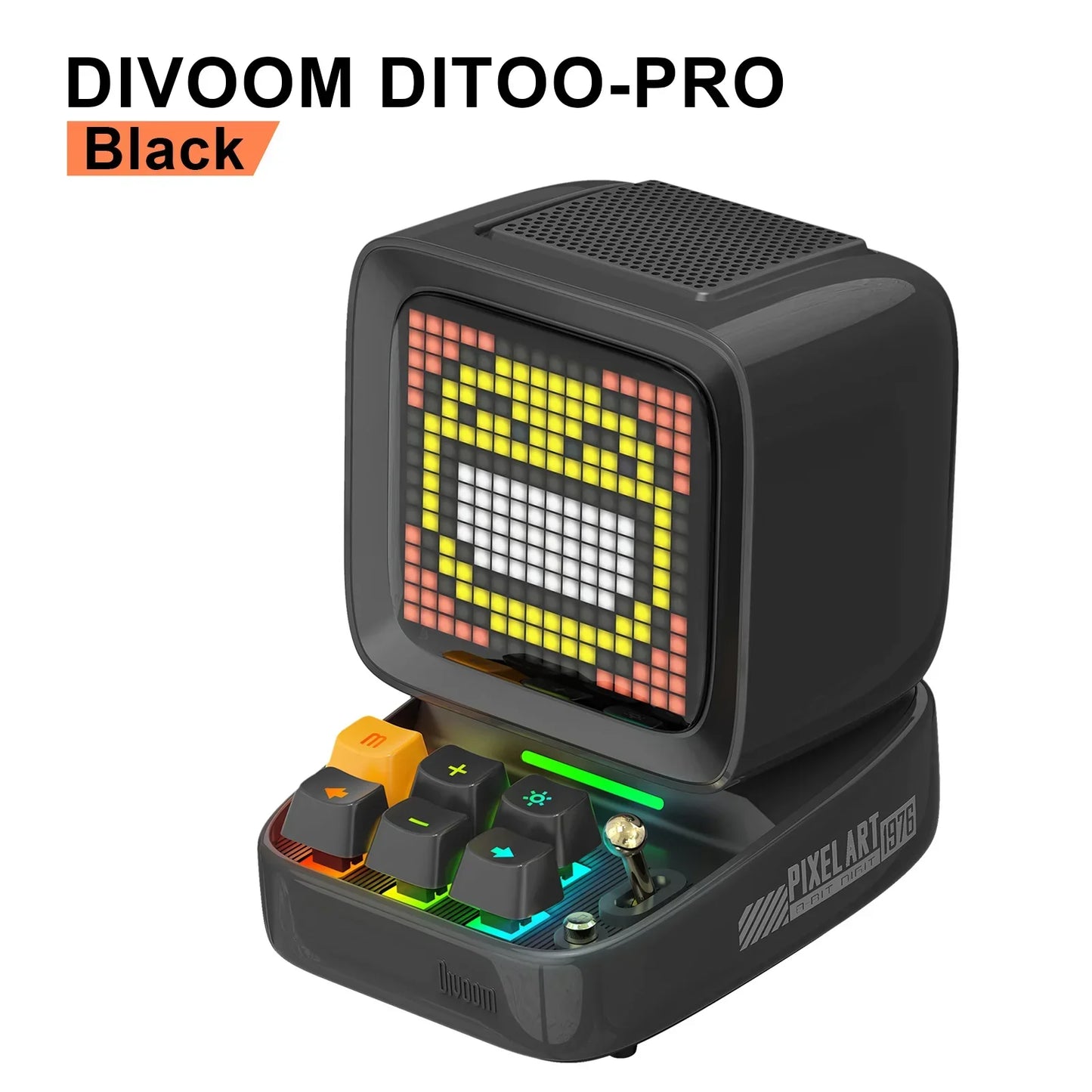 DecorBites™ Ditoo-Pro Retro Pixel Art Bluetooth Speaker Alarm Clock LED Display Board