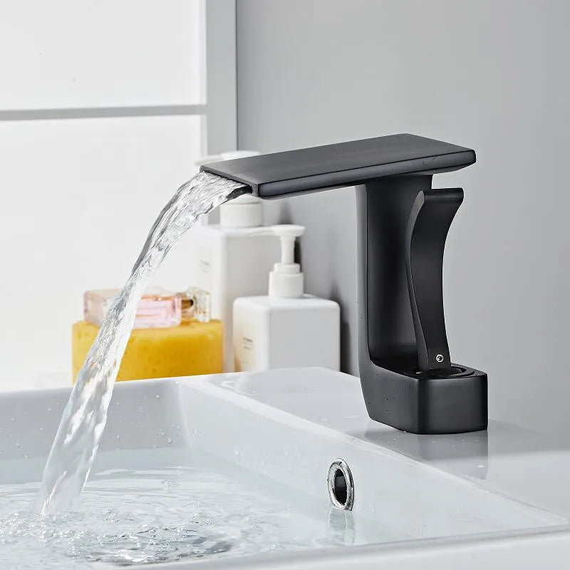 Gold Black Brass Faucet