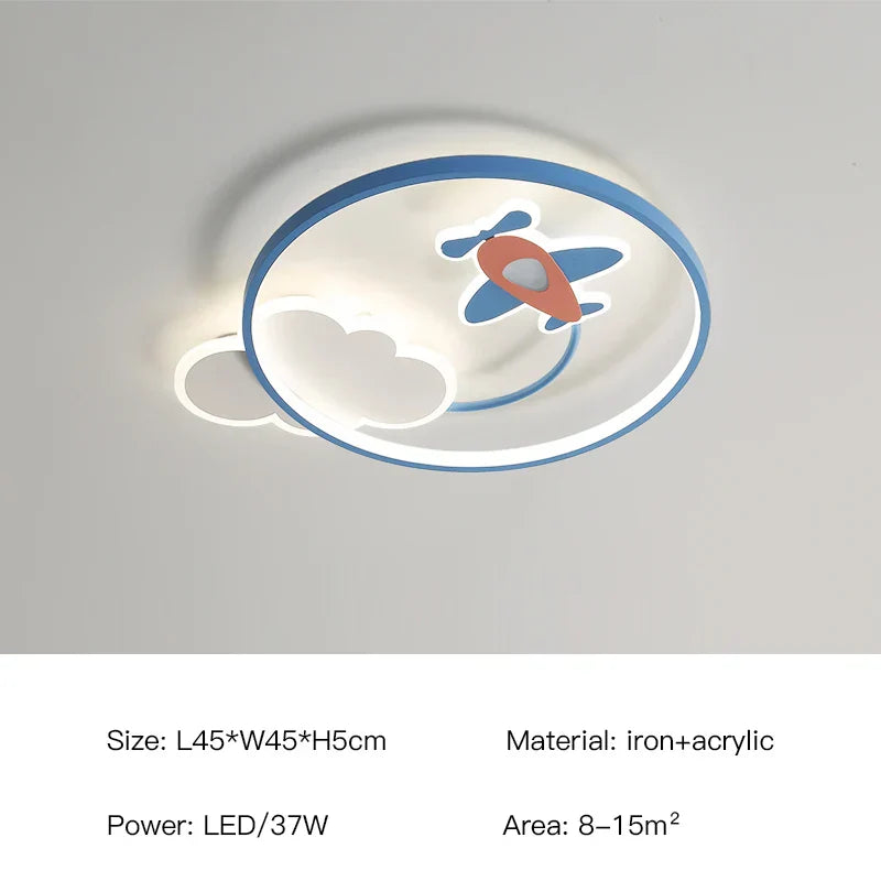Decorbites™ Kinderzimmer LED-Deckenleuchter Modernes Kinderzimmer-Studien-Hängeleuchte