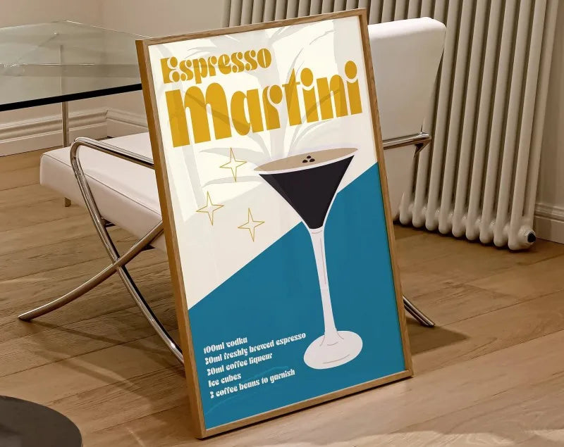 Sangria Drink Negroni Canvas Painting Club Bar Shop Home Decoration Cartoon Fruit Juice Mojito Aperol Spritz Posters and Prints