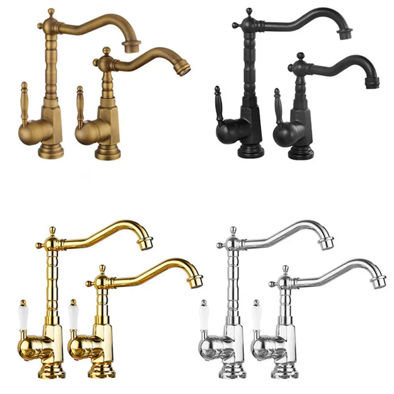 Bronze Deck Basin Faucet