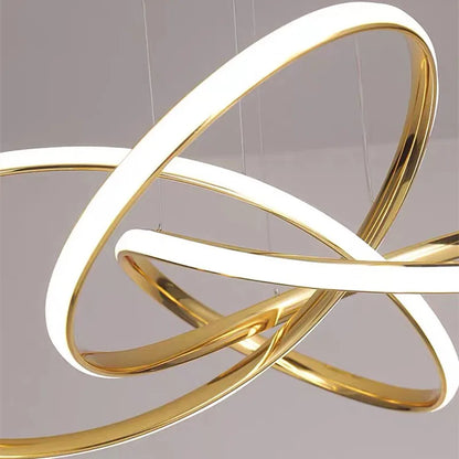 Decorbites™ Geometrische Line-LED-Kronleuchter für moderne Heimdekoration, Wohnzimmer, Esszimmer, Bar & Laden