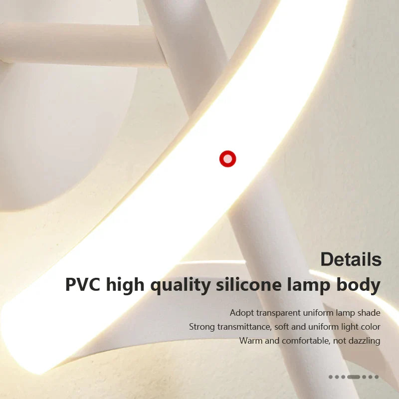 Decorbites™ LED Wandlampe: Minimalistische nordische Wandlampe für Schlafzimmer, Wohnzimmer und Flur.
