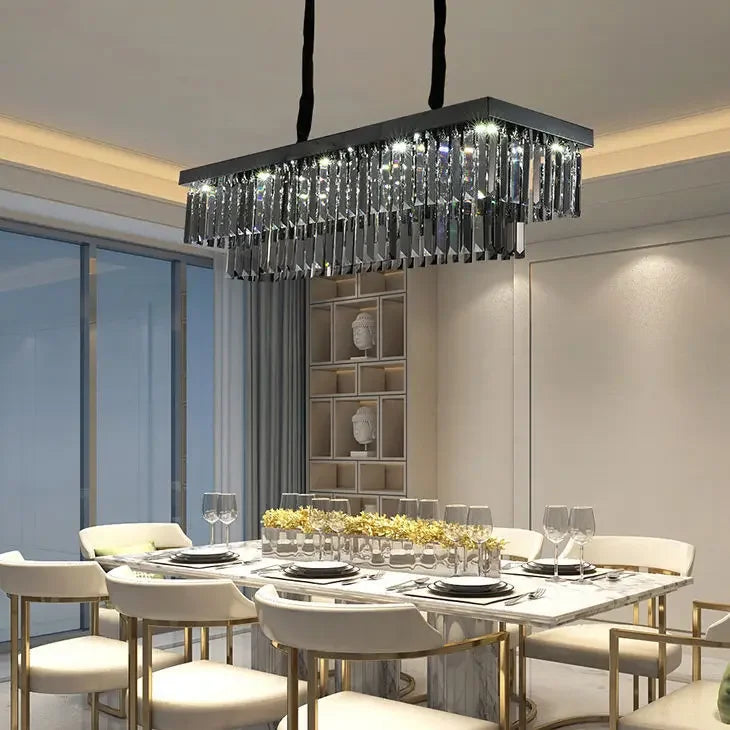 Gold Crystal Bedroom Chandelier A120cm Elegant