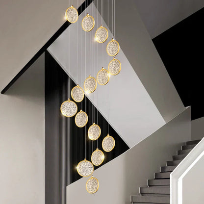 Decorbites™ Zweistöckige LED-Ring-Leuchter - Modernes nordisches Stil Wohnzimmerbeleuchtung