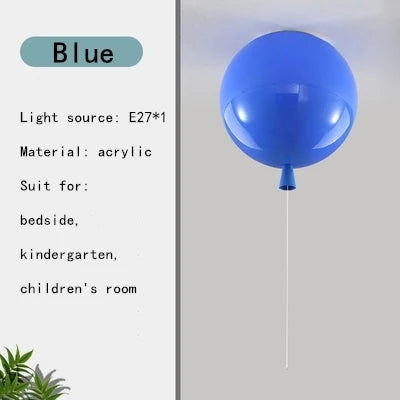 Nordic Balloon Ceiling Fixture