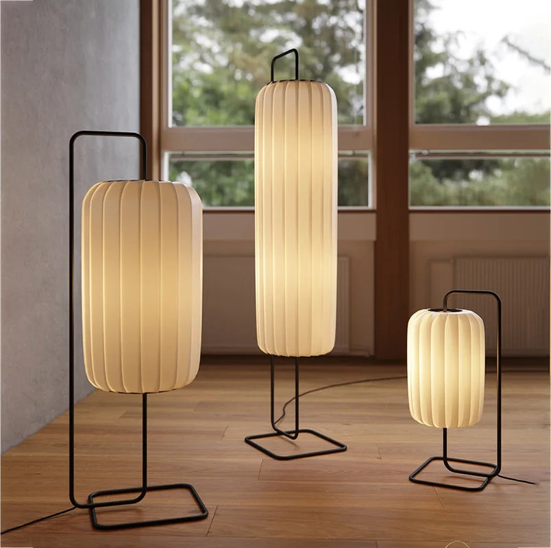 Decorbites™ Japanischer Stil LED-Stehlampe für Wohnzimmer, Schlafzimmer, Teehäuser