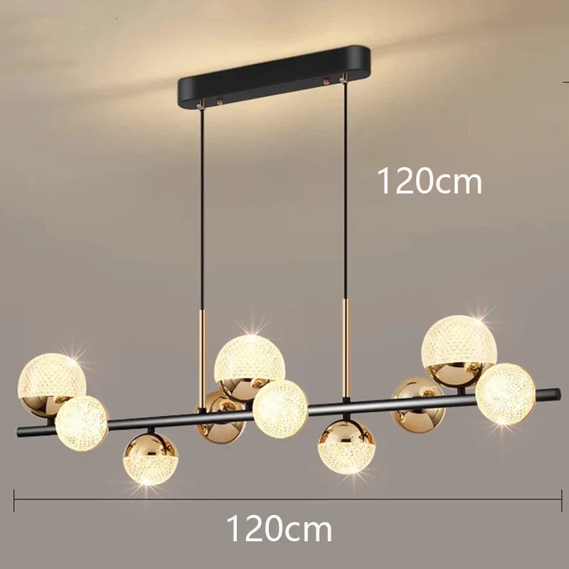 Modern Sculptural LED Pendant Light Chandelier