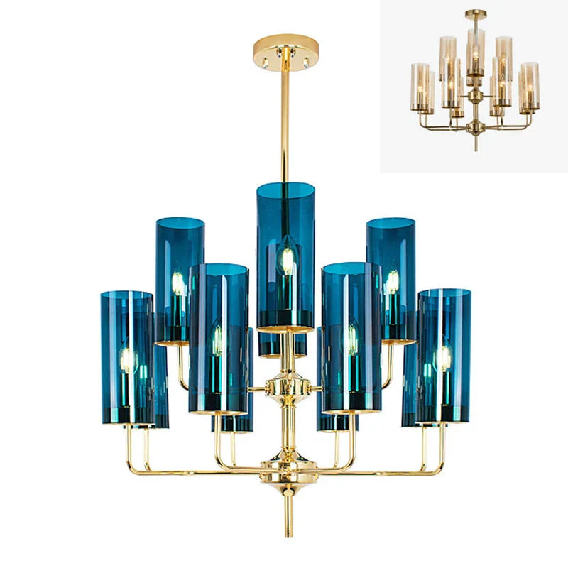 Decorbites™ Glasleuchter: Elegantes nordisches Design-Hängeleuchte für Kücheninsel, Restaurant und Zuhause