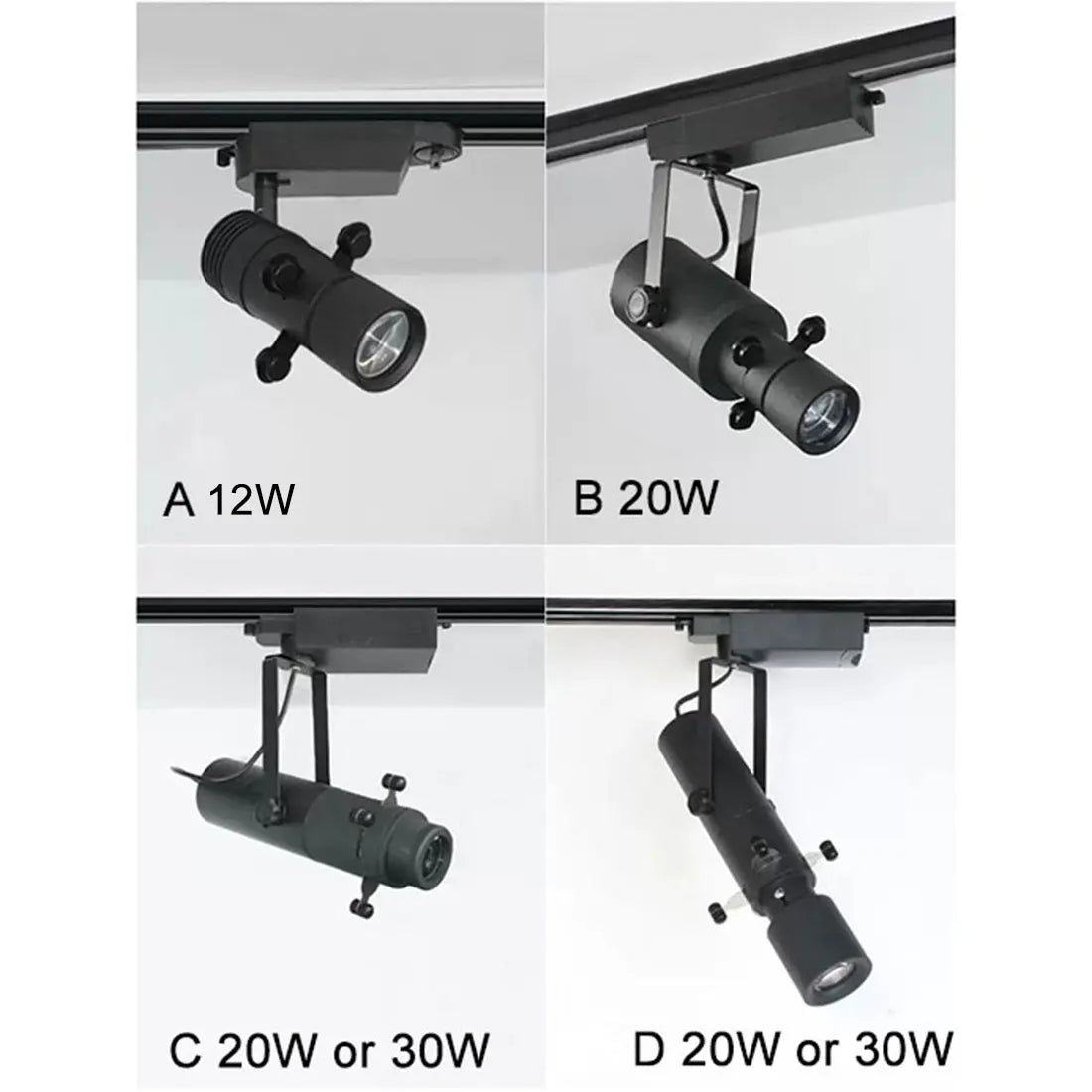 Decorbites™ dimmbare LED-Schienenleuchte: 20W/30W Strahler für Museum, Kunstgalerie und Ausstellung