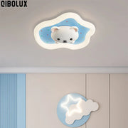 Decorbites™ Kinderzimmer-Deckenleuchte Rosa Blau Moderne Kindertischlampe für Heimdekoration