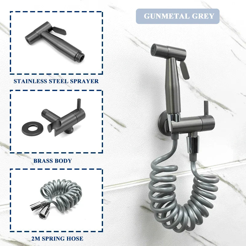 Gold Handheld Bidet Sprayer
