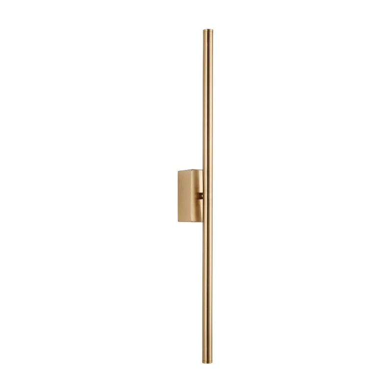 Decorbites™ Lineares Rohr-LED-Wandleuchte Oben-Unten-Licht Schwarz-Gold Wandlampe