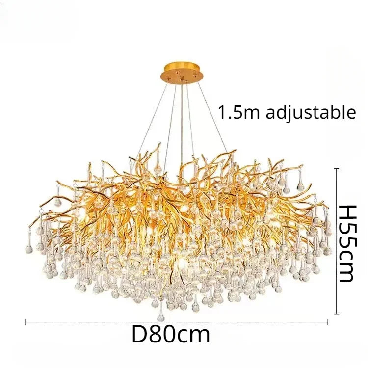 Luxury Crystal Ceiling Chandelier