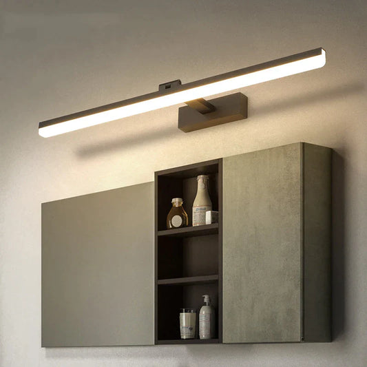Decorbites™ LED Badezimmerspiegel-Lampe Gold Silber Schwarz 40-90 cm 220 V