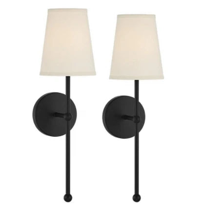 Decorbites™ LED-Wandleuchte: Amerikanisches minimalistisches Schwarz-Gold-Licht für Wohnzimmer und Schlafzimmer
