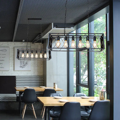 Decorbites™ Industrielle Kronleuchter: Retro-Loft-Stil Pendelleuchte für Bars, Restaurants und Einzelhandelsumgebungen