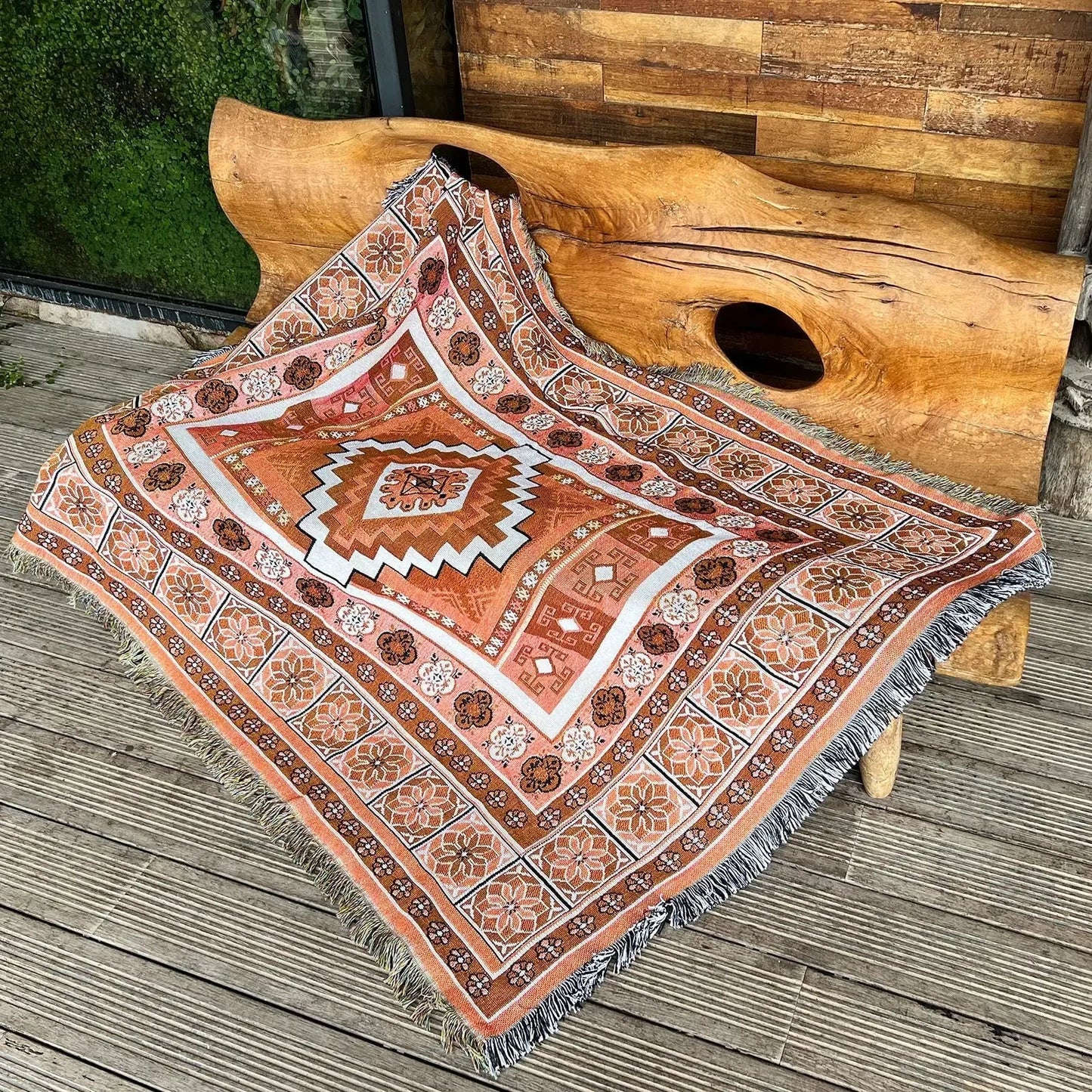 Decorbites™ Gemütliche Nordische Campingdecke und Sofabezug – Boho Outdoor-Linedecke für Heim- und Hoteldekoration