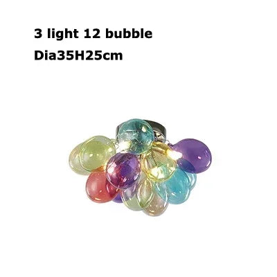 Decorbites™ Glas-Blase-Kronleuchter-Hängeleuchte für Wohnzimmer & Schlafzimmer