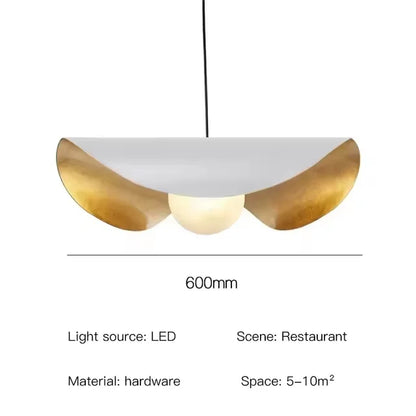 Decorbites™ Lederarm Manta Hängeleuchte – Industrieller Retro-Stil Weiß/Schwarz Deckenlampe
