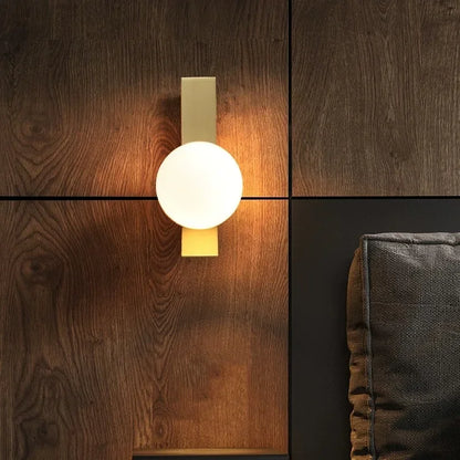 Decorbites™ Glas-Kugeln-Wandleuchte: Moderne Designer-Nachttischlampe für Wohnzimmer, Schlafzimmer, Hotel