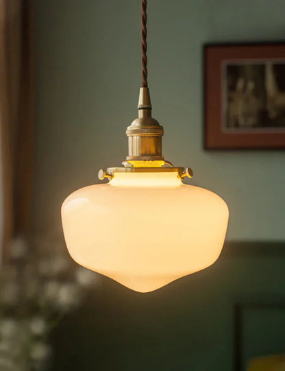 Decorbites™ Glas-Schirm-LED-Pendant-Lampe: Moderne minimalistische Beleuchtung für Schlafzimmer, Küche und Bar