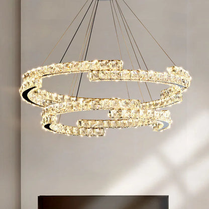 Decorbites™ Kristall-LED-Hängeleuchten Chromstahl Moderne Luxusarmaturen