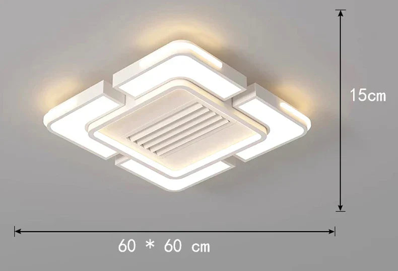 Decorbites™ Kinderzimmer-Blattloser Deckenventilator mit Fernbedienung und Licht
