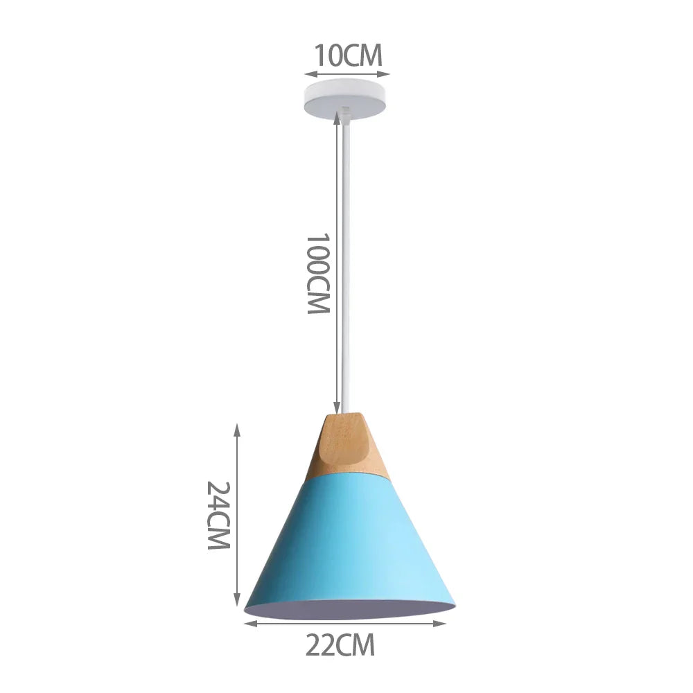 Decorbites™ Industrielle Pendelleuchte Modern Vintage Retro Loft Hängelampe Nordisches Design