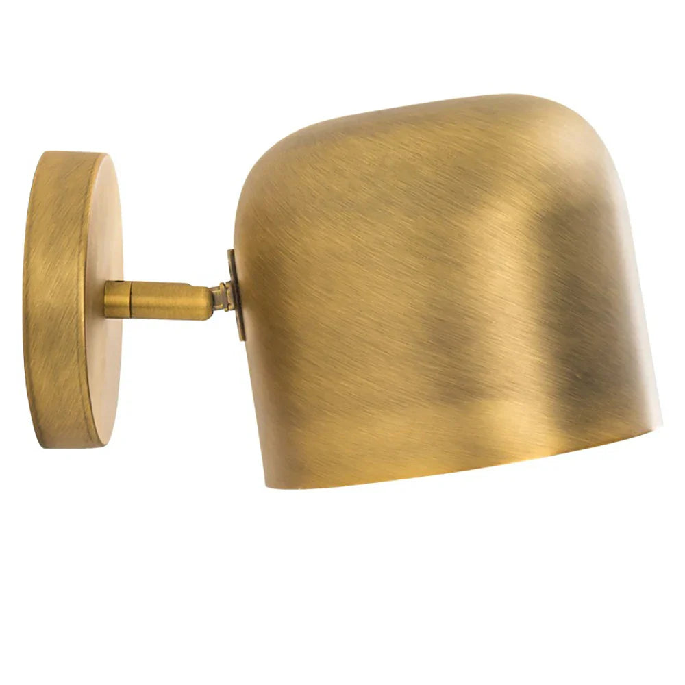 Gold Iron Vintage Wall Lamp