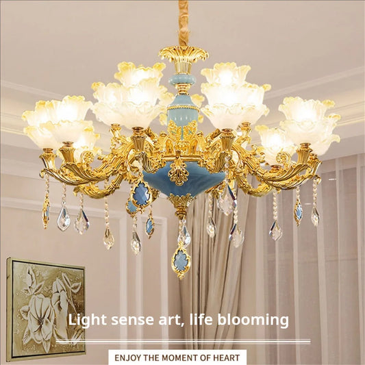 Decorbites™ Elegante Kristall-Leuchter Beleuchtung für Wohnzimmer und Schlafzimmer