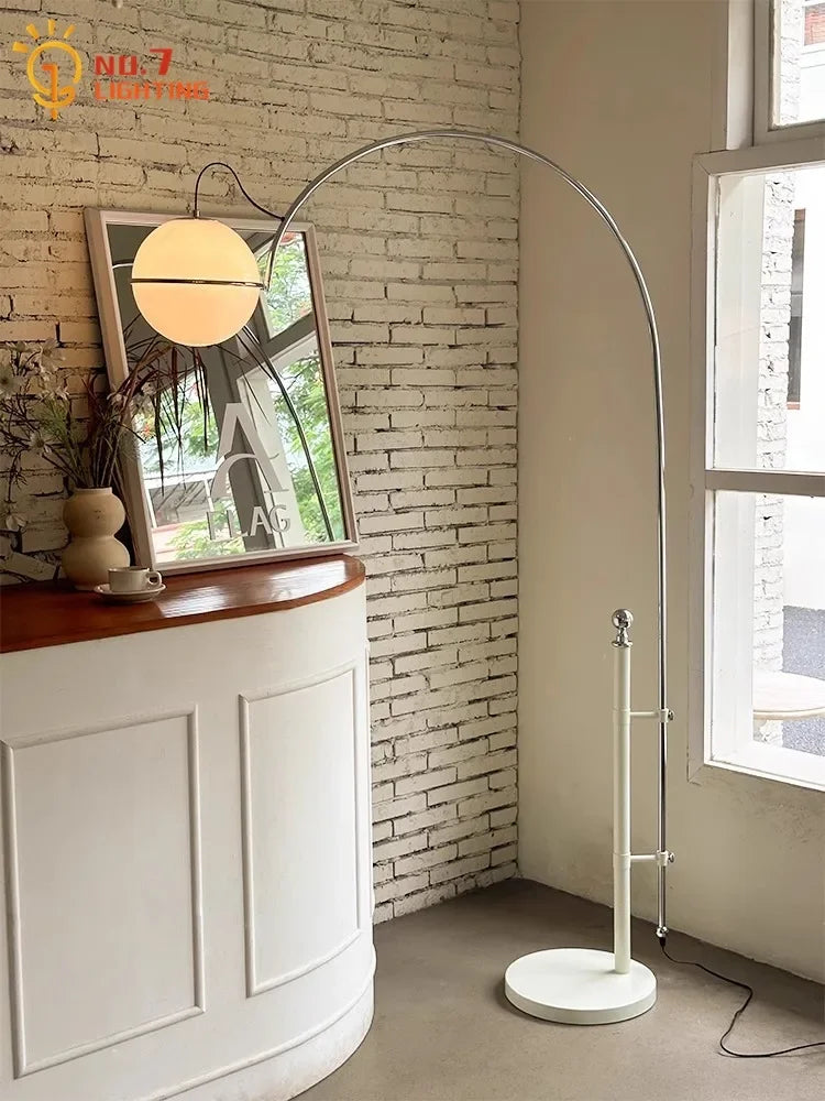 DecorBites™ Cream Wind Floor Lamp LED E27 for Living Room Study
