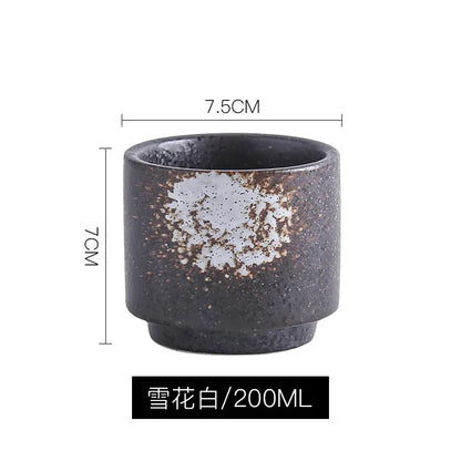 DecorBites™ Japanese Style Ceramic Coffee Cup for Personal Use