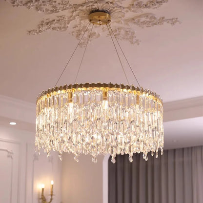 Decorbites™ Kristallanhänger-Lüster für Wohnzimmer Schlafzimmer - Luxus-Hanglampe von Lamparas Lustres