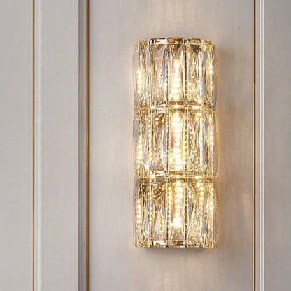 DecorBites™ Crystal LED Wall Lamp for Living Room Aisle Bedroom Staircase Decoration