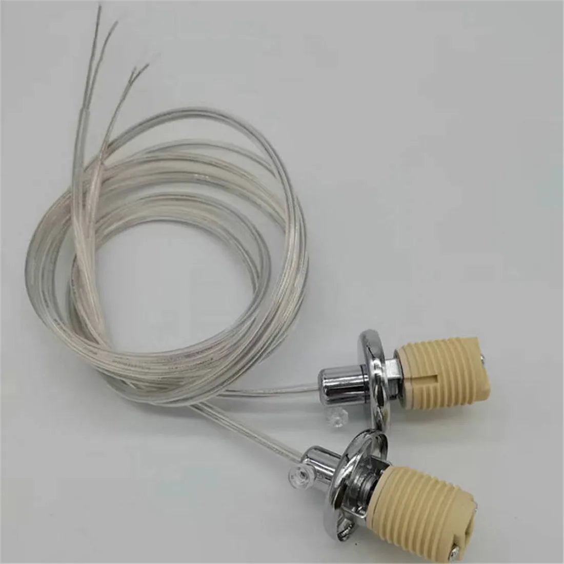 Decorbites™ G9-Keramiklampengewindehalter mit Kabelanschluss - 2 STK