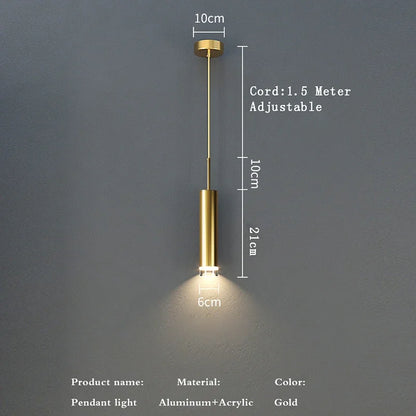 Decorbites™ Gold Moderne LED-Schlafzimmer-Spot-Leuchter