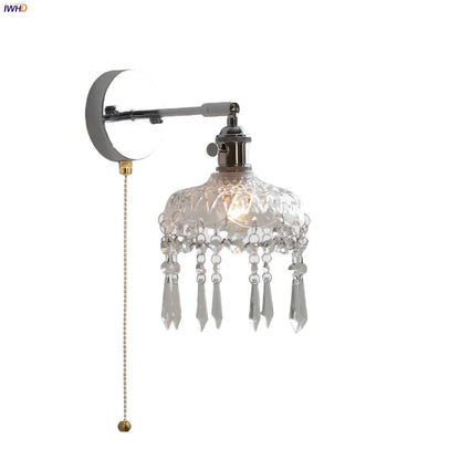 Decorbites™ Kristall-LED-Wandleuchte – Moderne nordische Wohnzimmer-Nachttischlampe