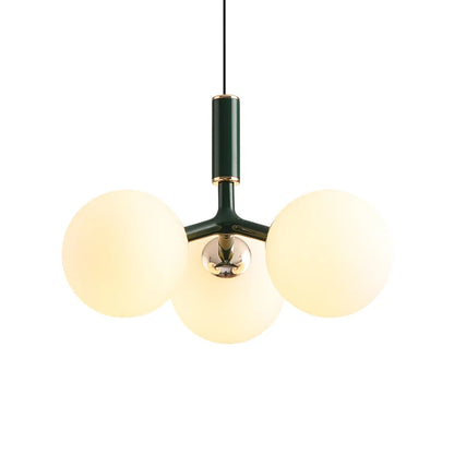 Decorbites™ Glas-Kugelleuchter-Hängeleuchte: Minimalistisches nordisches Design für Schlafzimmer, Wohnzimmer und Laden