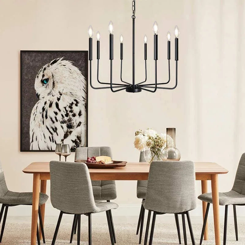Decorbites™ Eisenleuchter für amerikanischen ländlichen Stil im Wohnzimmer, Küche, Esszimmer und Schlafzimmer