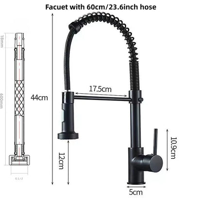 DecorBites™ Gourmet Faucets for Kitchen Bathroom, Mixer Tapware for Sink Washbasin