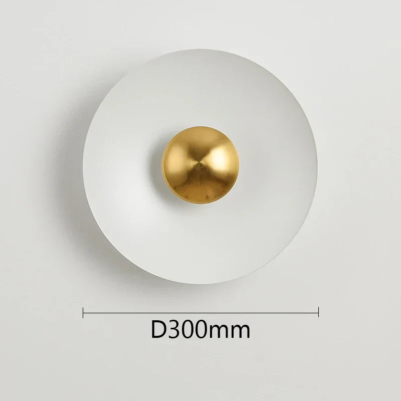 DecorBites™ Golden Macaroon LED Wall Lamp for Bedroom & Living Room